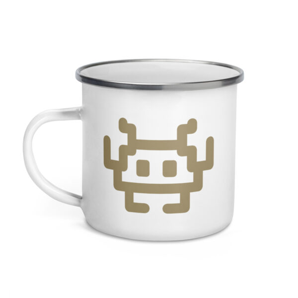8-bit Enamel Mug