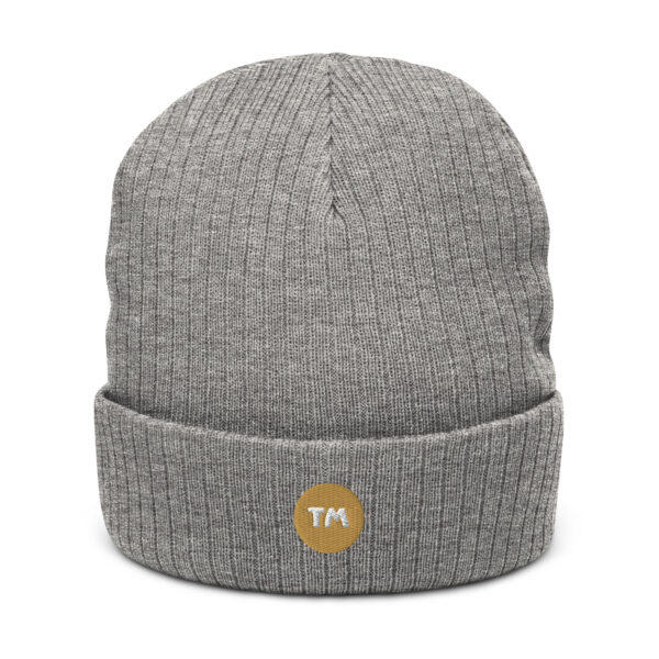 TM Ribbed knit beanie