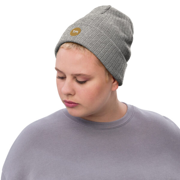 TM Ribbed knit beanie