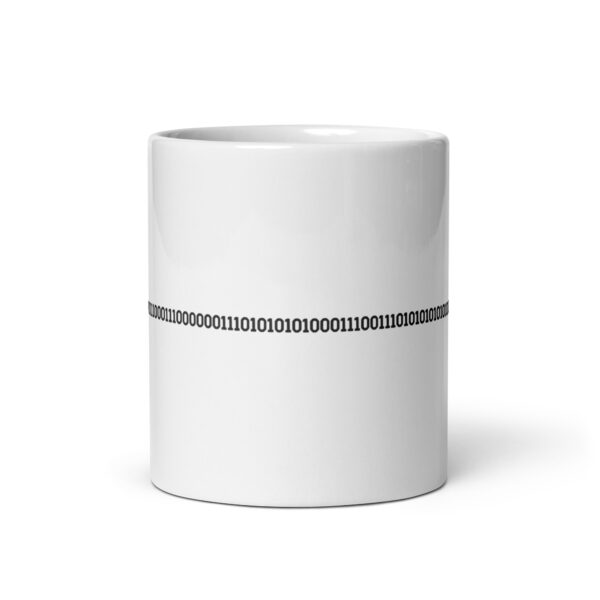 Binary code mug