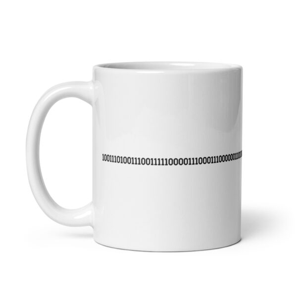Binary code mug