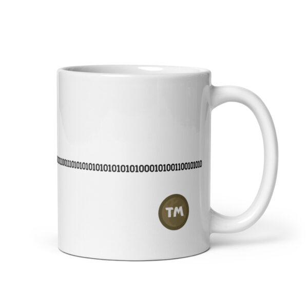 Binary code mug
